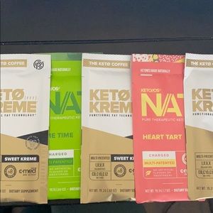 5 packs of Pruvit Keto Kreme and Nat